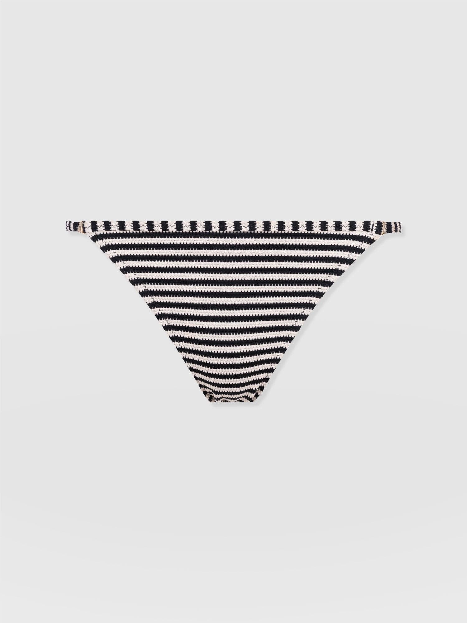 Faye Adjustable Bikini Bottom - Stripe - Women's Swimwear | Saint + Sofia® EU
